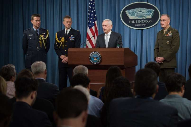 sirija, pentagon