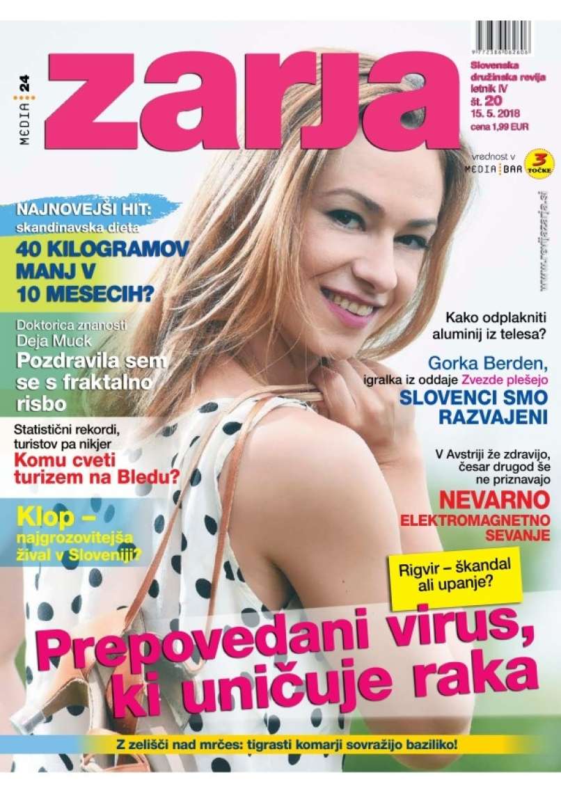Zarja št 20, 15. 5. 2018