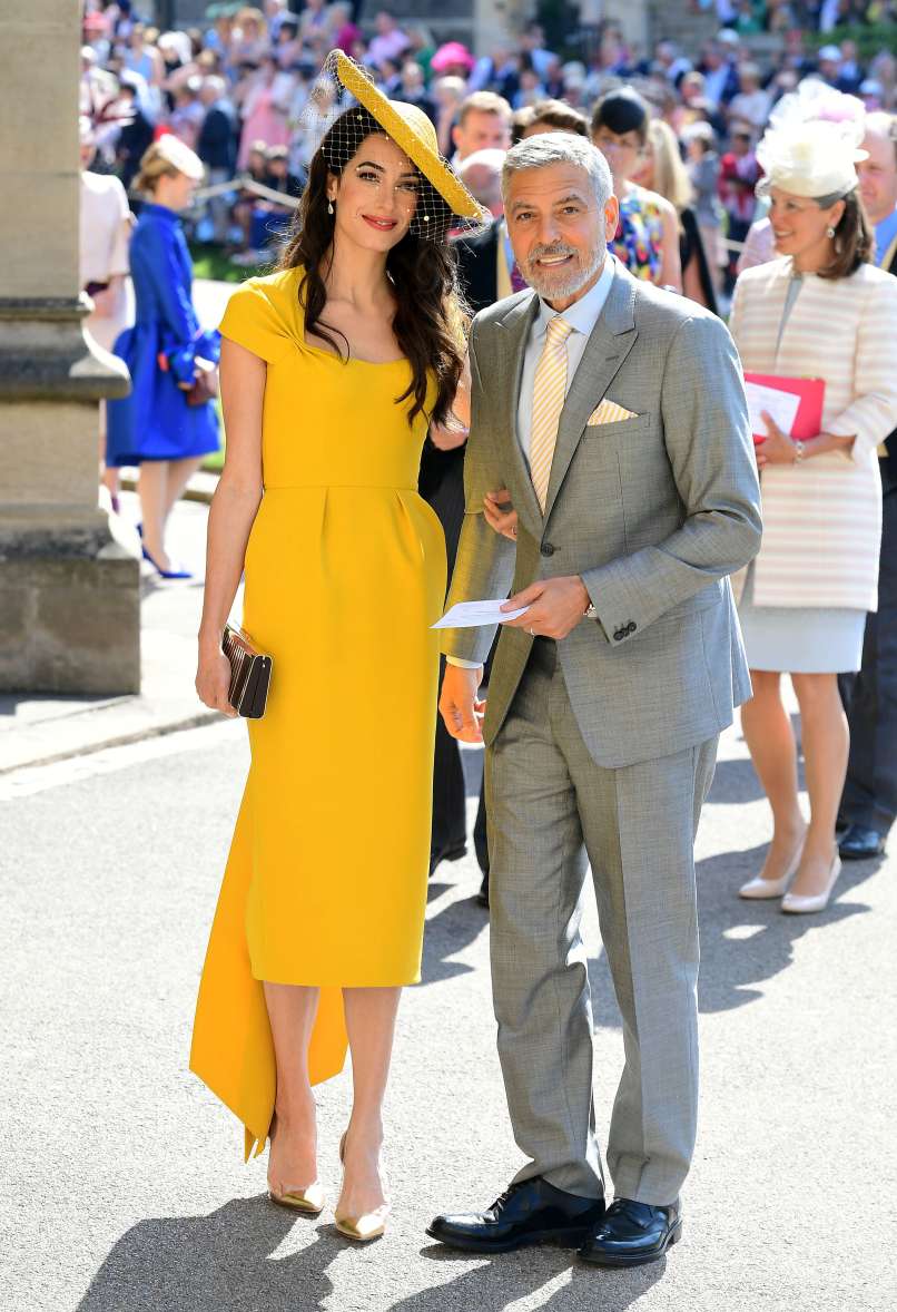 3 George in Amal Clooney