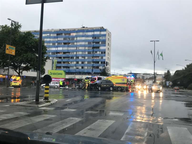 Trčenje dunajska, prometna nesreča, 11. 7. 2018