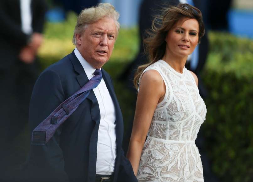 donald trump melania trump