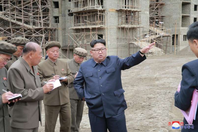 kim džong un inšpekcija