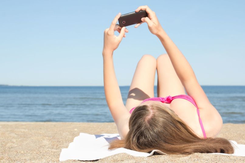 selfi na plaži2