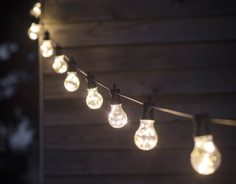 Garden Trading Festoon Lights with 10 Bulbs