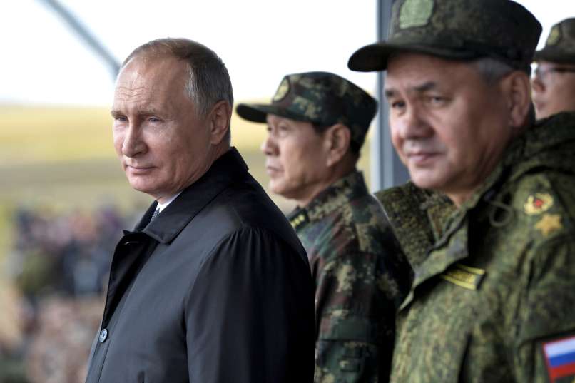 vladimir putin, sergej šojgu,