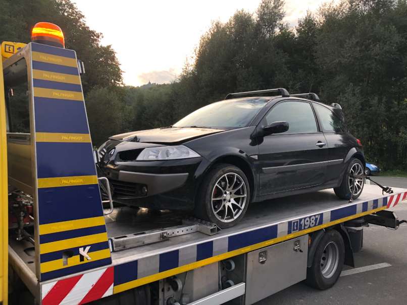 rošpoh, prometna nesreča