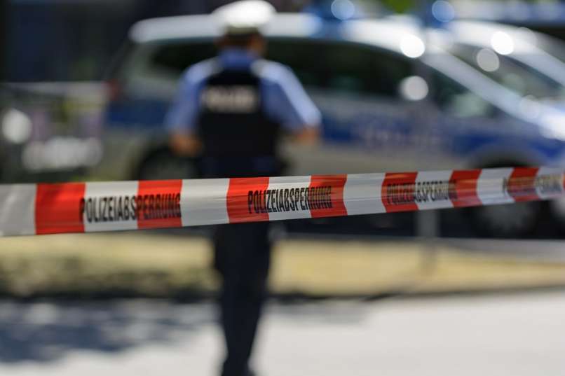 nemška policija, kraj zločina, policijski trak, splošna