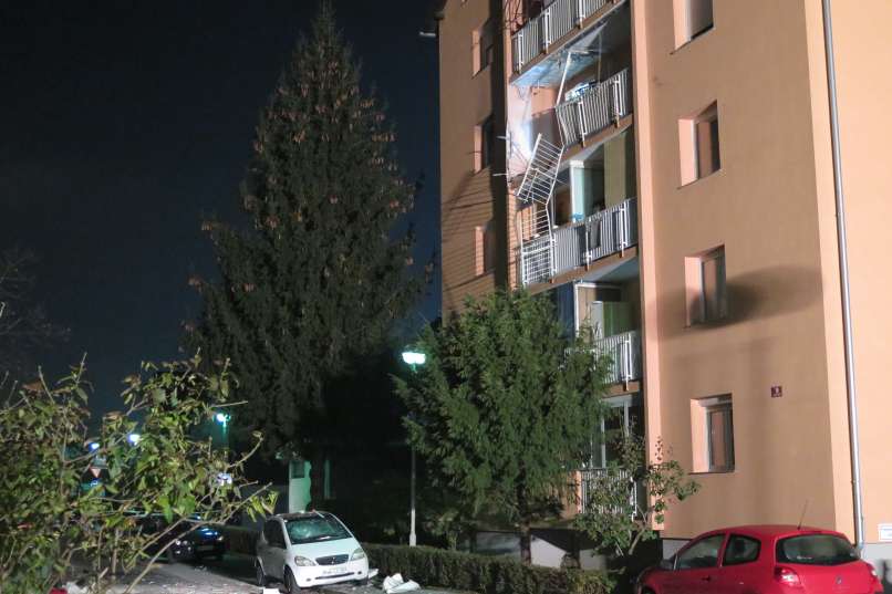 eksplozija v mariboru, ulica bratov greifov, pobrežje, 7. 11