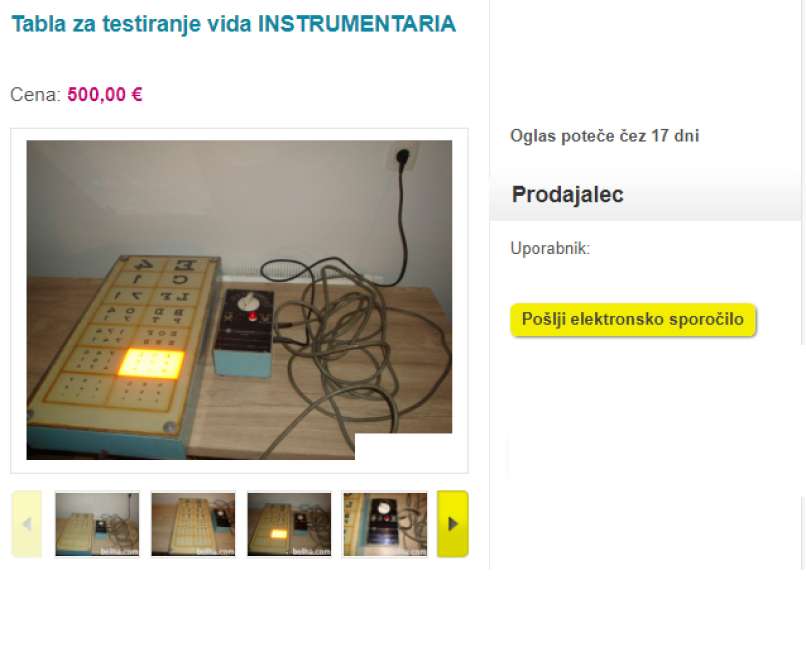 tabla vid