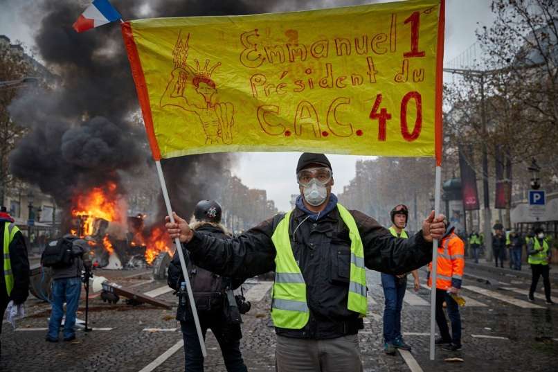 protesti, francija, rumeni jopiči,