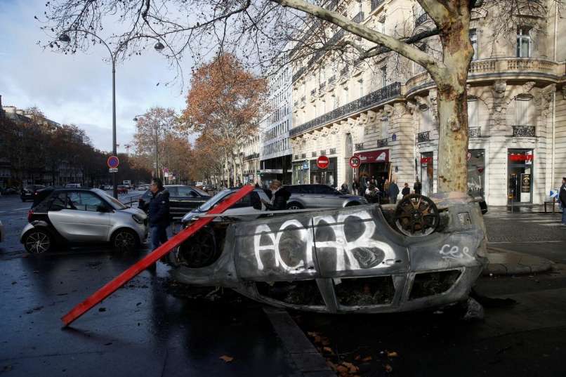 francija, protesti, rumeni jopiči,