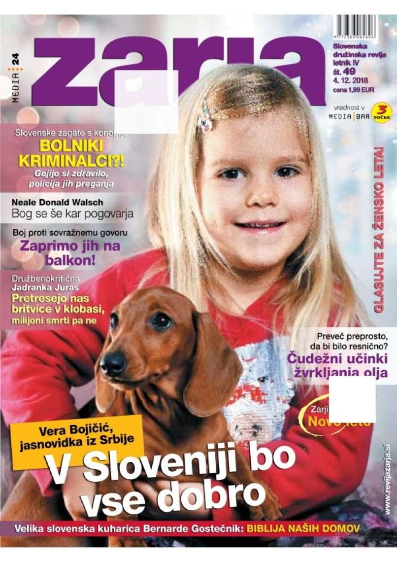 Zarja št. 49, 4. 12. 2018.