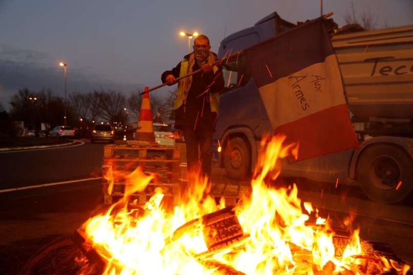francija, protesti, rumeni jopiči,