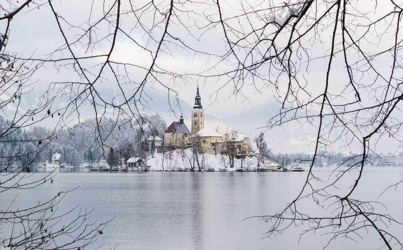 Bled, zima