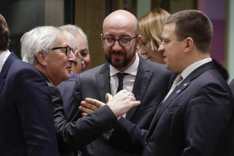 jean-claude juncker, charles michel, juri ratas