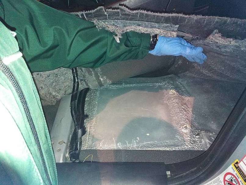 droga, marihuana, dvojno dno