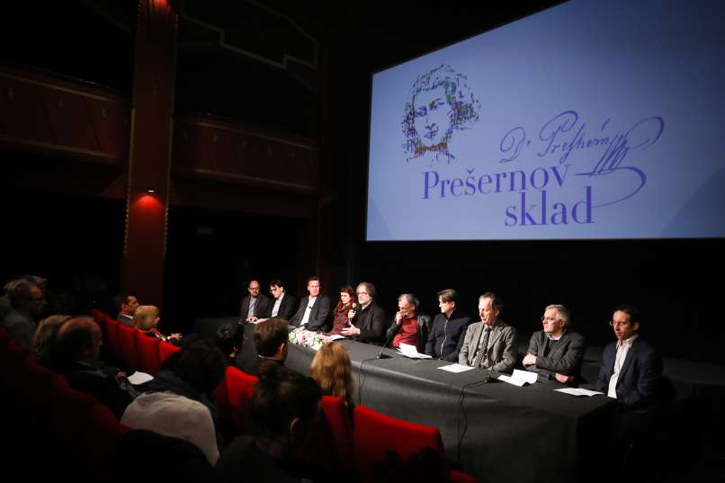 prešernove nagrade, novinarska konferenca, 2019