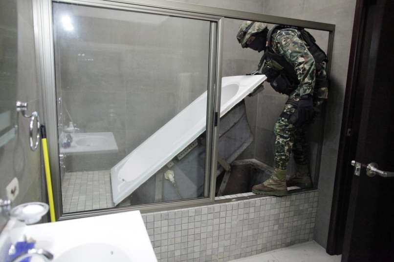 el chapo skrivališče denarja pod kadjo
