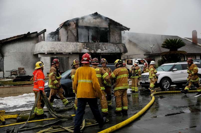 los angeles, yorba linda, letalo, letalska nesreča