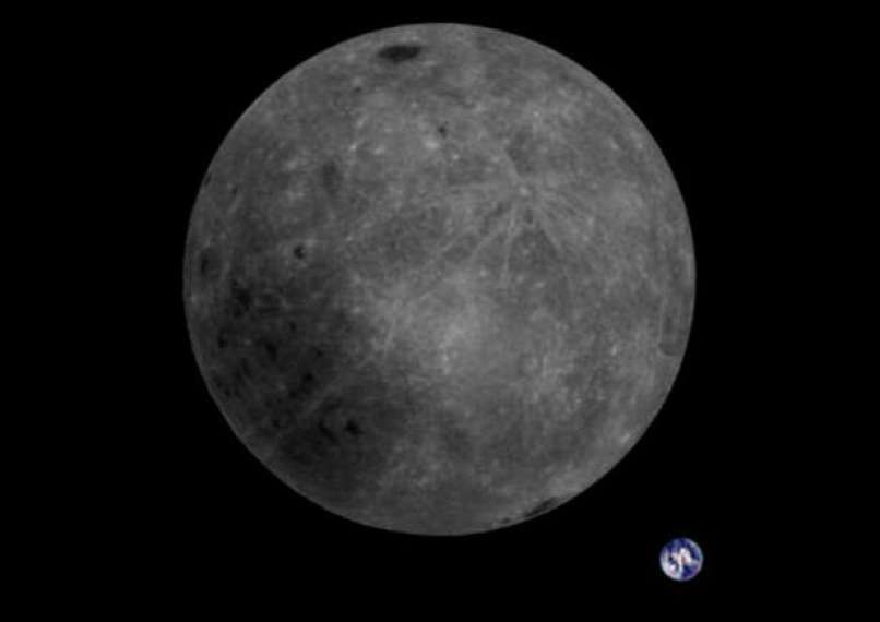 luna, zemlja