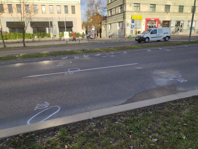 prometna nesreča, gospodarsko razstavišče, dunajska, vilharjeva3