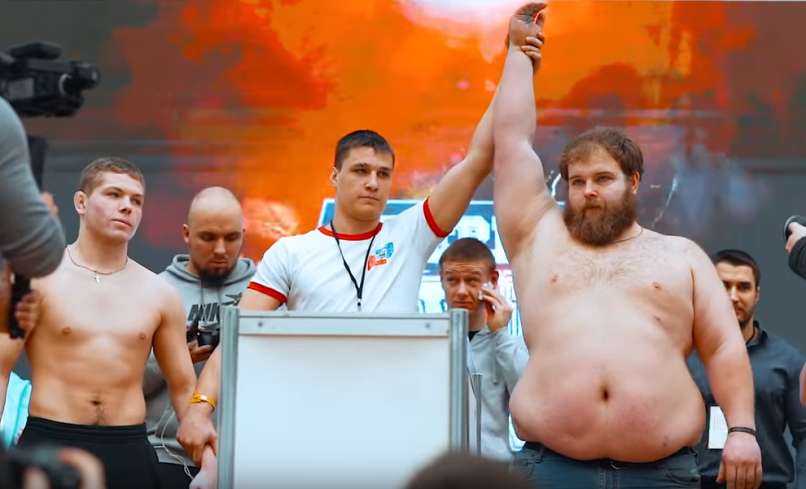 vasilij kamotski, tekmovanje v klofutanju