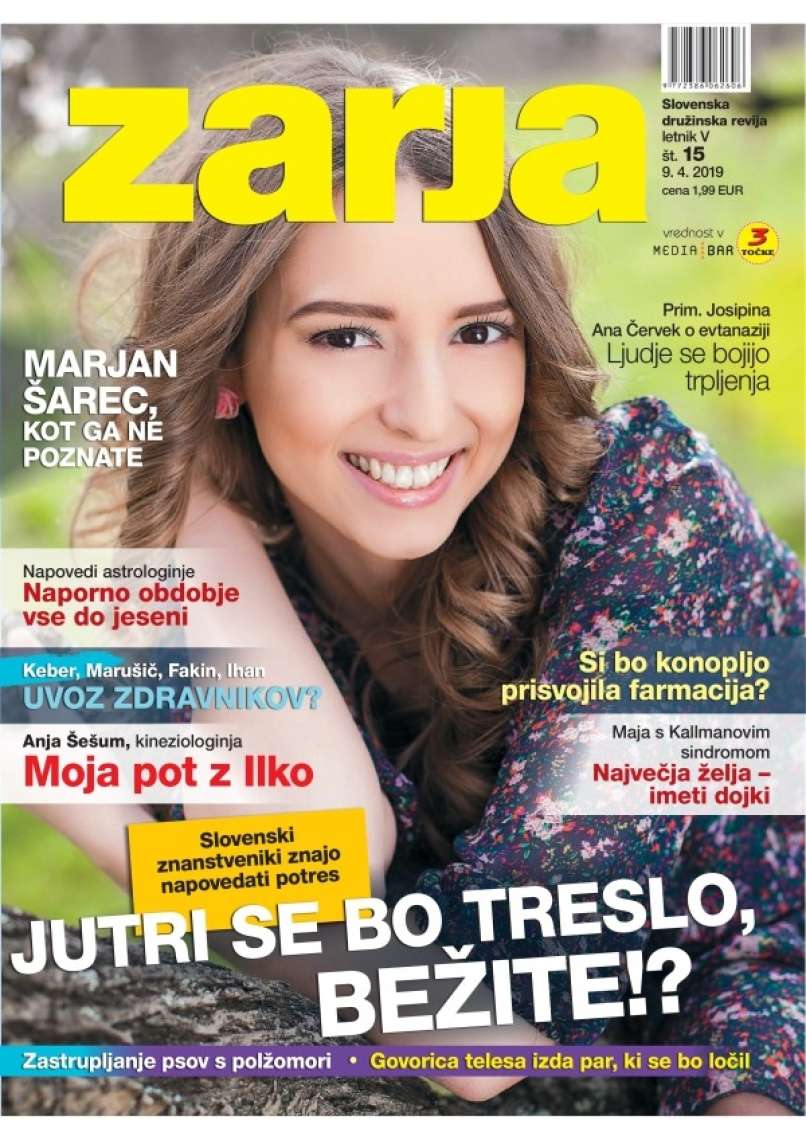 Zarja št. 15, 9. 4. 2019.