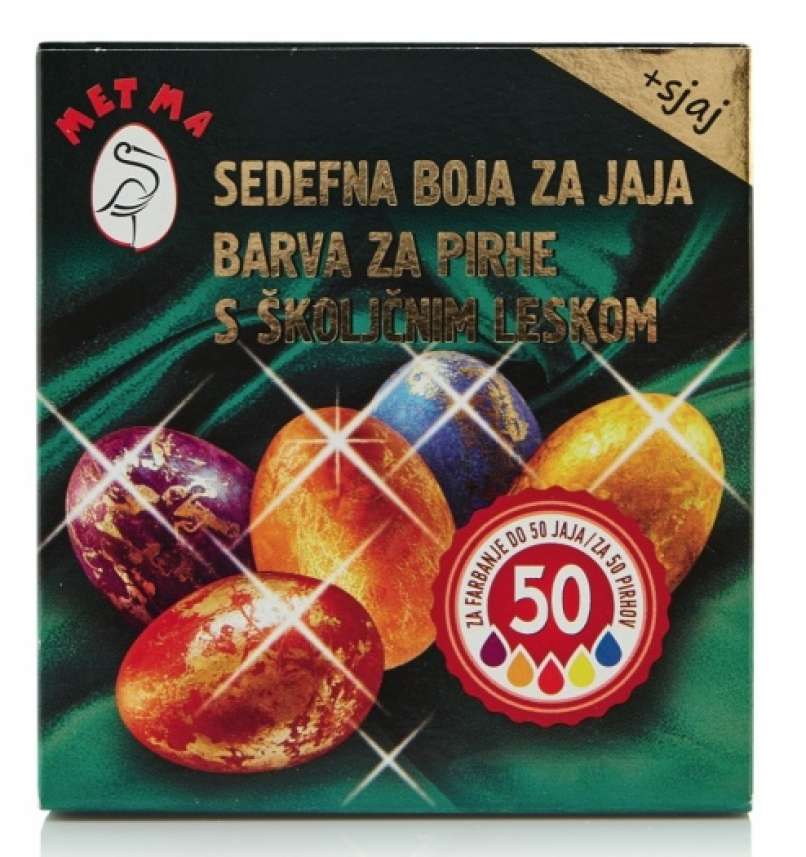 barva za pirhe s školjčnim leskom 1