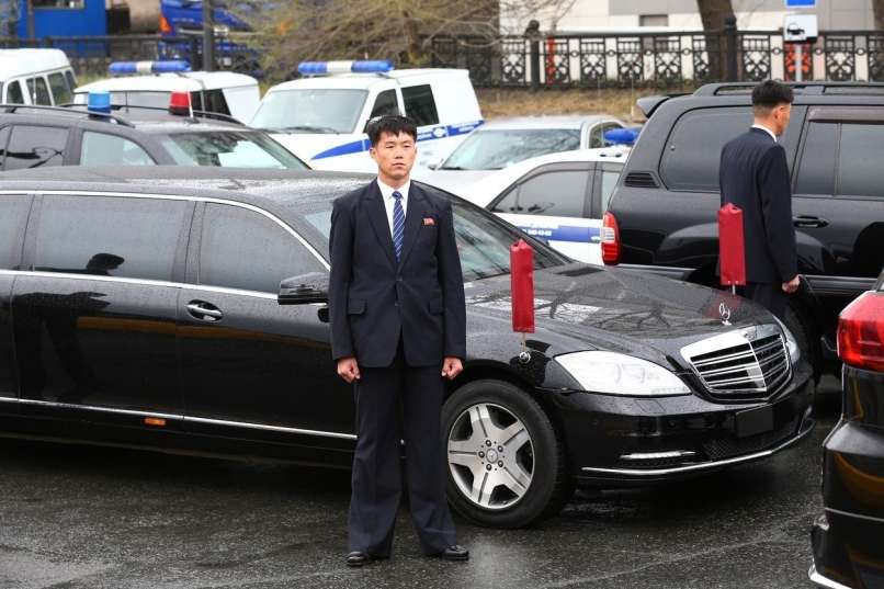Kim Džong Un, konvoj, vladivostok,