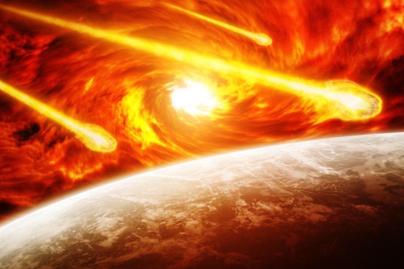 asteroid, meteor