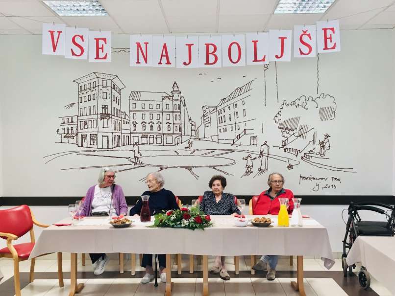 stoletnice, dom starejših šiška