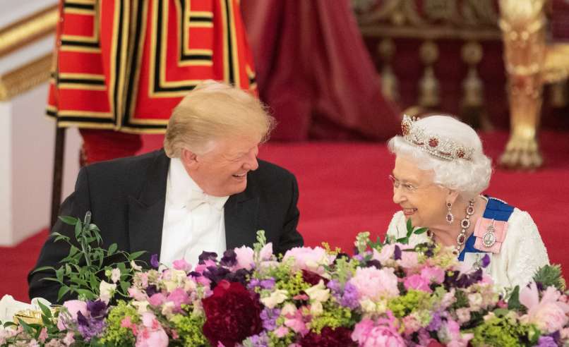trump kraljica