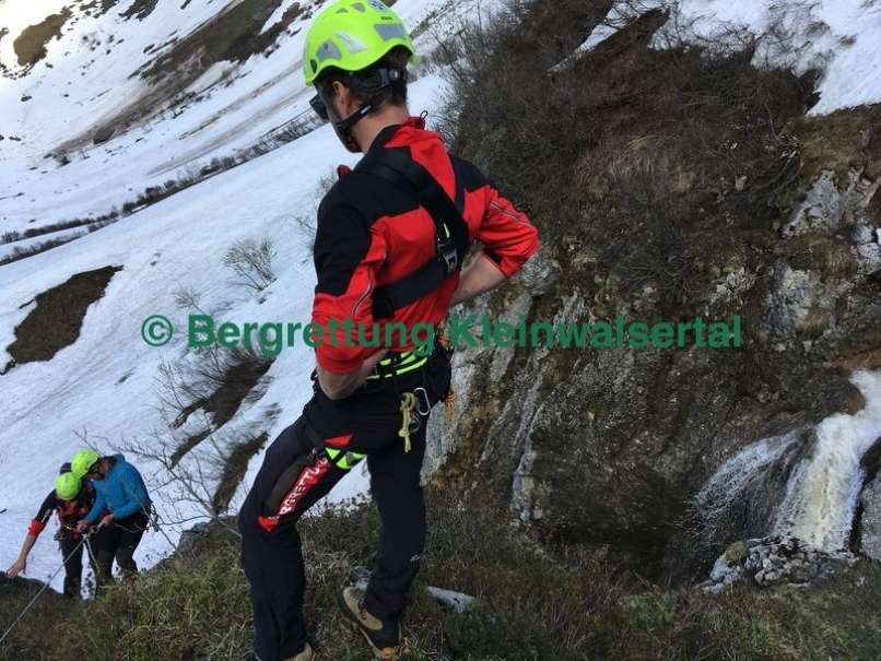 Kleinwalsertal, iskalna akcija