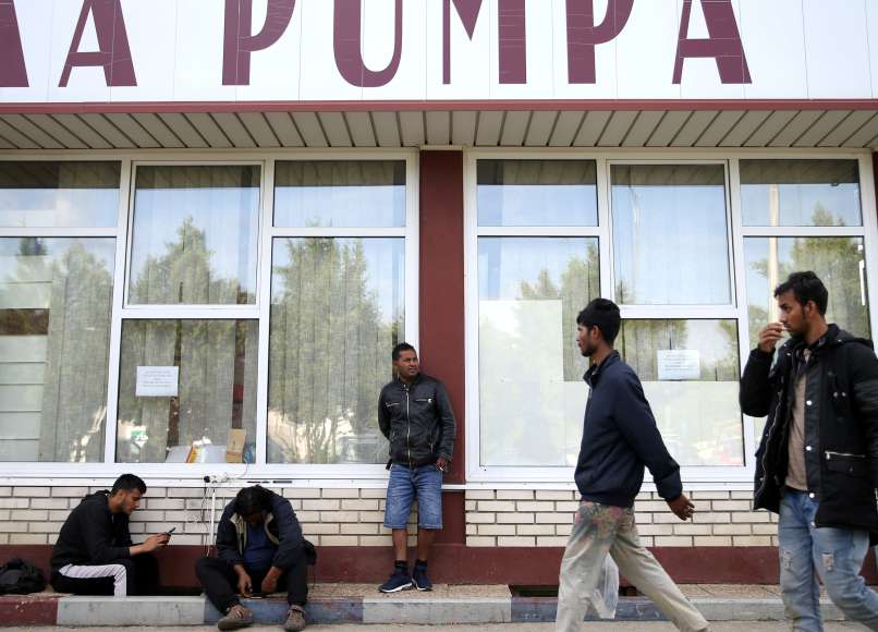 velika kladusa, migranti