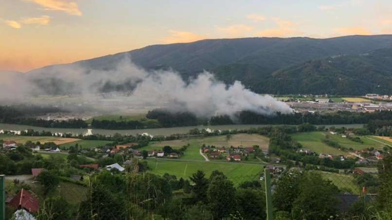 ruše, požar, deponija