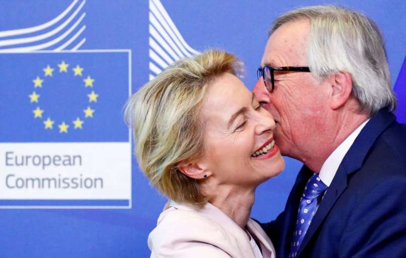 ursula von der leyen, jean-claude juncker