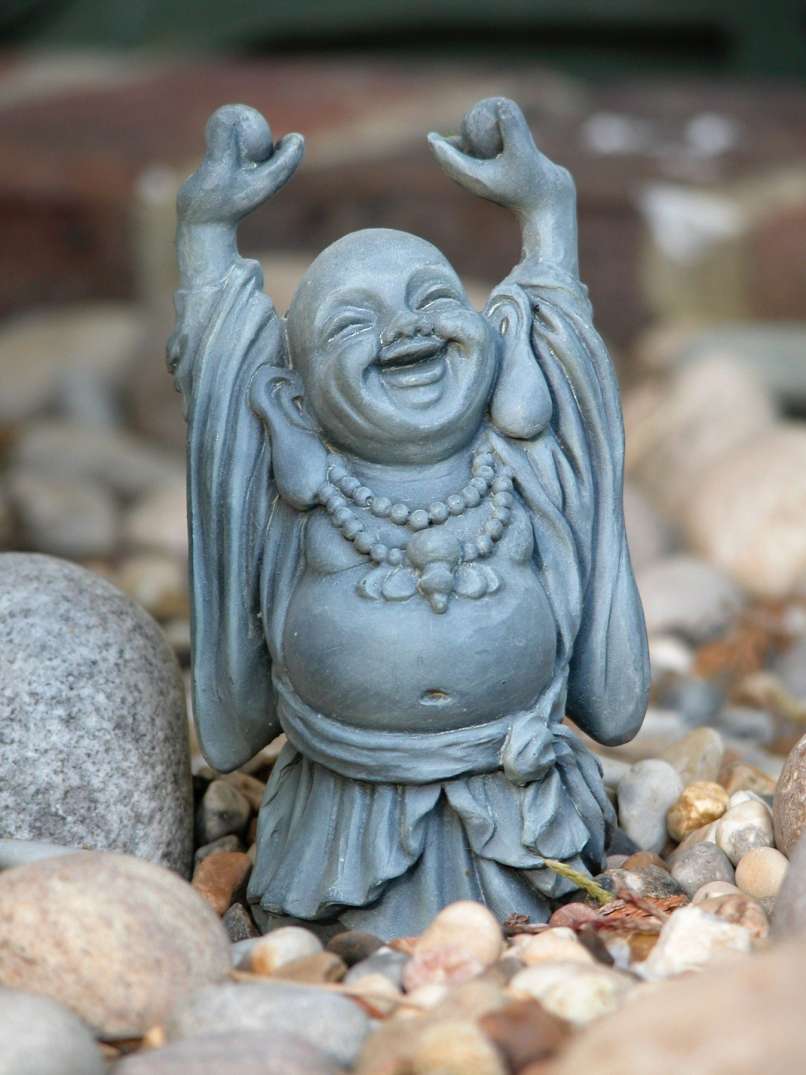 smejoči buda