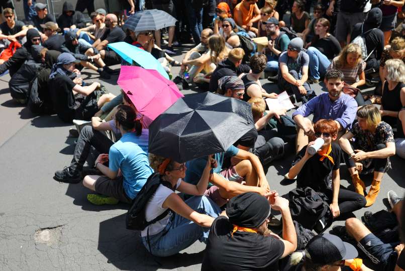 halle, protesti