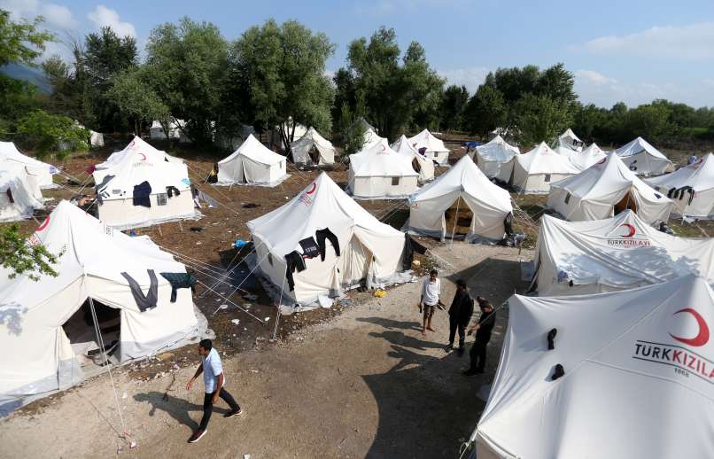vučjak, begunsko-taborišče, migranti