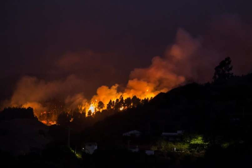 Gran Canaria, požar