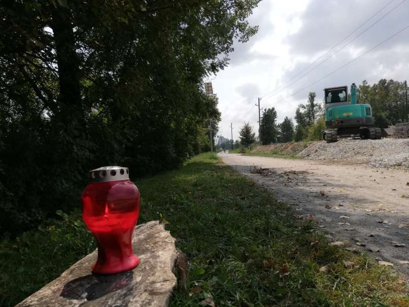 umor, pešpot ob savi