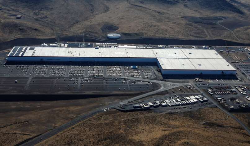 Tesla Gigafactory 1, ZDA
