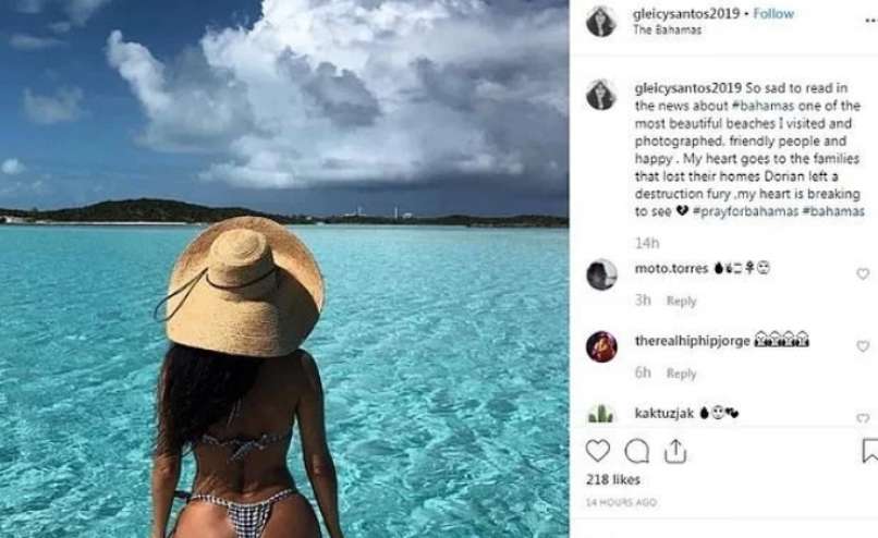 instagram, bahami, influenserke, orkan