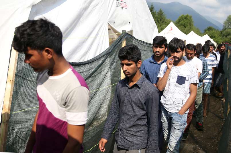 vučjak, begunsko-taborišče, migranti