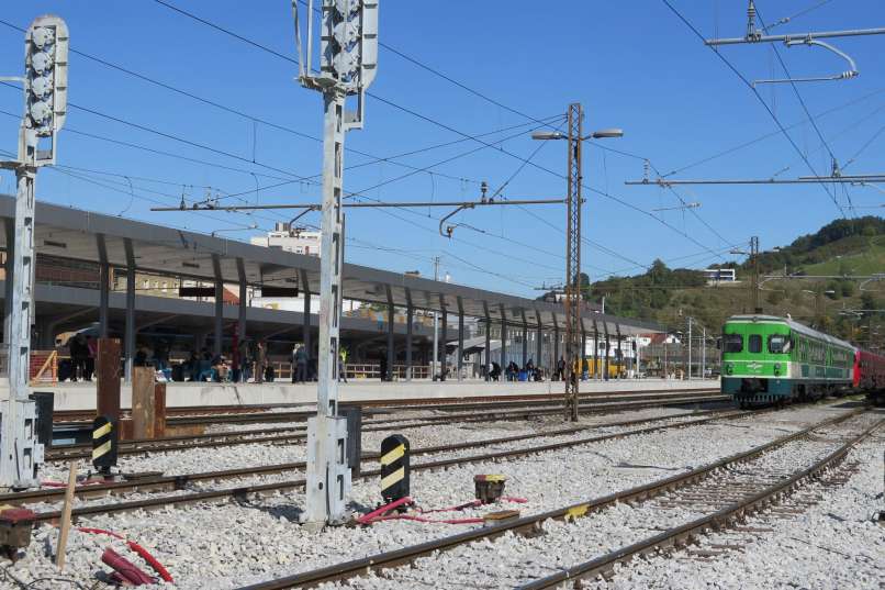 maribor, glavna železniška postaja
