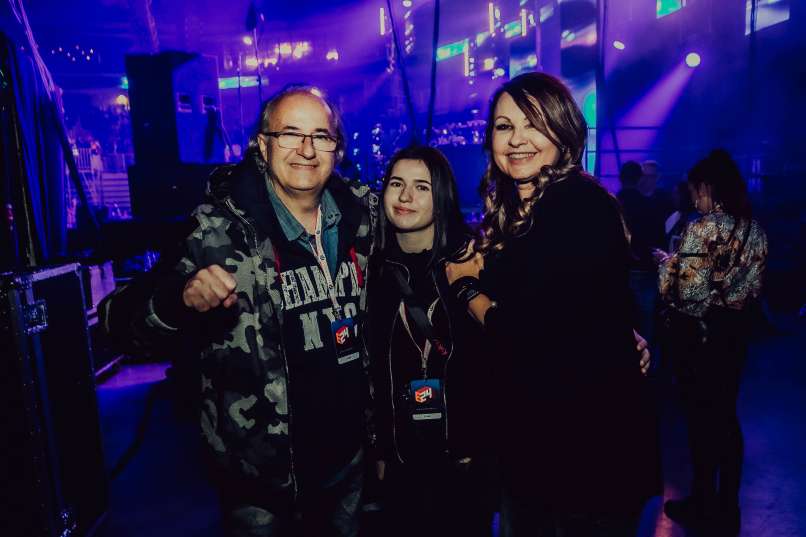 Aleš Klinar, Anja Rupel, hči Luna