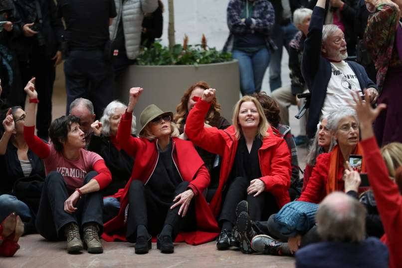 podnebni-protesti, jane-fonda