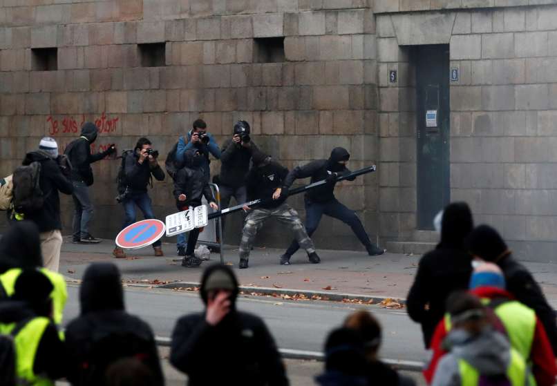 rumeni jopiči, francija, protesti