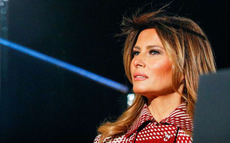 melania trump božično drevo