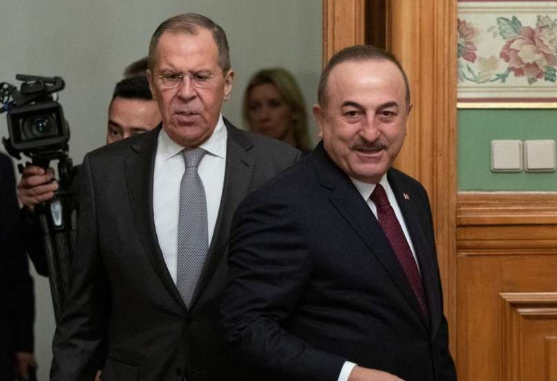 sergej lavrov, mevlut cavusoglu